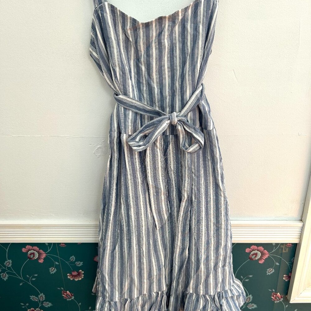 Stripped w/ waist belt Hollister sundress size xsmall